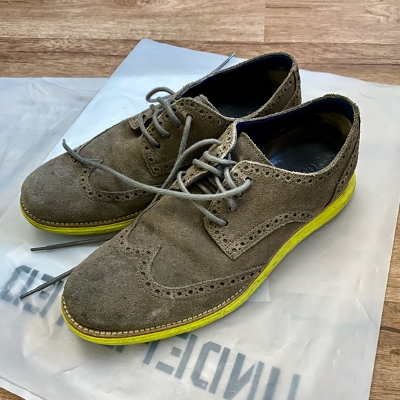 Cole Haan Lunargrand Wingtip Oxford size 9.5 - Picture 2 of 3